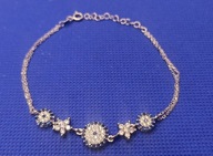 NIESPOTYKANA SREBRNA BRANSOLETKA OKO PROROKA CEKINY PRÓBA 925