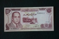 Banknot Maroko 10 dirchams 1970 rok !!!