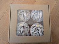 Komplet bombek szydełkowych 4 szt. - rękodzieło