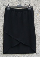 The Still Collection czarna spódnica na gumie L pas 80 cm