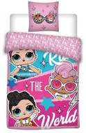 Pościel L.O.L Surprise 140x200+70x80 Bawełna 100%