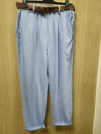 Spodnie lniane błękitne, r. Uni PIXIE Italy !!!