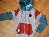 Bluza z kapturem rozpinana na zamek 134