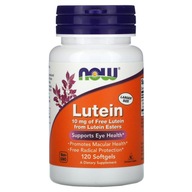 Suplement diety Now Foods Lutein 120 kapsułek