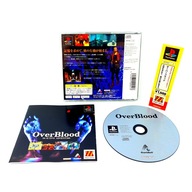 OVERBLOOD PS1 PSX NTSC-J PREMIEROWE JAPOŃSKIE WYDANIE JAP