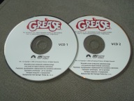 GREASE John Travolta -2 x VCD BEZ RYS - WERSJA z lektorem polskim ,,,,,,,,,