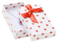 NOWE urocze pudełko na komplet biżuterii z motywem w serca