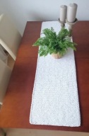 MAMAJASTUDIO Bieżnik ręcznie robiony,obrus na stół ,35x80cm 5mm.