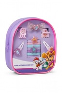 Plecaczek PSI PATROL zestaw SPINKI GUMKI KLAMRA plecak różowy fioletowy