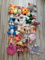 Zestaw maskotek 22szt Średnie 10-20cm Z659