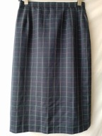 Spódnica czarna w kratkę - 38/40