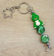 Brelok dla chłopca Smok Dino zawieszka 6423 Oliwia Kurowska, Kuba Kurowski