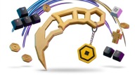Keyrambit Rivals Roblox gadżet karambit Bezpieczna Replika + GRATIS
