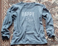 IN EXTENSO - szary sweterek dziewczęcy 140 146