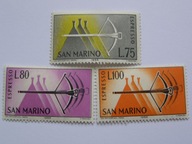 San Marino - znaczki na expres - Mi. 862-64 **