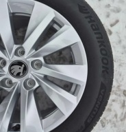 Komplet nowe koła felgi opony letnie czujniki dekle Skoda Octavia4 16 5x112