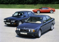 Plakat A3 - BMW M1 E26 + M5 E28 E34