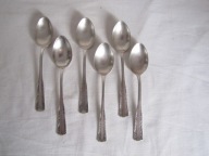 ŁYŻECZKI DO HERBATY DESERÓW d. FRAGET HEFRA WZ WSCHODNI 6 SZT