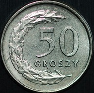 50 groszy 1991 - menniczy egzemplarz