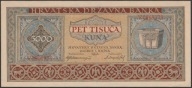 Chorwacja 5000 kuna 1943 - stan bankowy UNC -