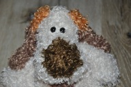 pluszak maskotka cudny kudłaty pies piesek Trudi