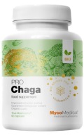 BIO CHAGA PRO 34% Mycomedica 90 kaps grzyby beta-glukany EKSTRAKT