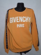 GIVENCH CIEPŁA LOGOWANA BLUZA UNIKAT LOGO OVERSIZE