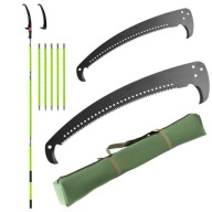 PILA DO GALEZI TELESKOPOWA Z HAKIEM DO DRZEW 815CM OSTRA 2X OSTRZE 430MM