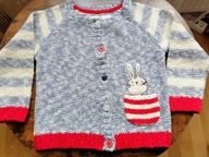 Swetereki dziew. 110 cm M&S