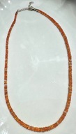 Naszyjnik z etiopskiego pomarańczowego opalu