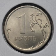 *ROSJA [0194]*1 rubel 2009 Federacja Rosyjska, Herb Orzeł (heraldyka) SPMD