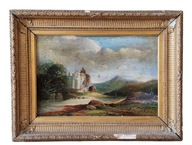 6586) ROMANTYZM PEJZAŻ XIX WIEK