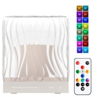 Kolorowy Projektor Aurora Zorzy Polarnej Nocne ŚwiatłoDo Relaksu Zasypiania