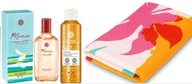Yves Rocher 1 x Woda Monoi Tahiti Vague d'ete 100ml +Mleczko SPF 50+Ręcznik