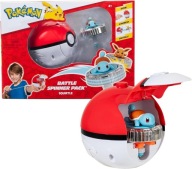 Pokemon Squirtle spinner walka pokeball bączek