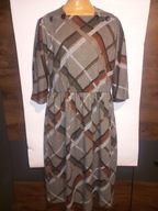 Sukienka Laurie 40 42 dzianinowa tunika rozkloszowana ciepła jak nowa