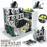 BAZA WOJSKOWA Z SATELITĄ 6480 - bronie zestaw klocki figurki czołg wojsko