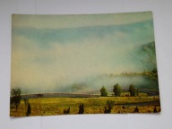 Bieszczady - serpentyny pod Wetliną - pocztówka z 1966