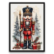 Plakat z ramą 40x50cm Strażnik Świąt Obraz Świąteczny Prezent Hit Gwiazdka