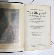 Das Messbuch der Heiligen Kirche mszał niemiecki 1930 rok