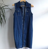 Sukienka jeansowa lub płaszcz ZE-ZE Concept 36 38 vintage (537)