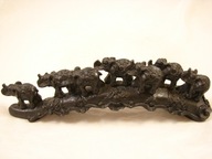 FIGURKA SIEDEM SŁONI 9X28 CM