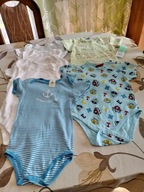 BODY NIEMOWLĘCE ZESTAW ROZ 86 /98 7 SZTUK