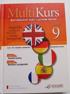 MultiKurs Multimedialny kurs 5 języków obcych książka + CD Tom 9 NOWA