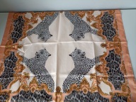 Śliczna markowa apaszka chusta silk??