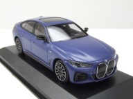 BMW i4 M50 (G82) Blue 2022 1/43 MINICHAMPS 410024001