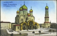 Warszawa. Sobór Prawosławny. Orthodoxe Kirche - 1915