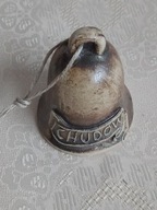 Dzwonek ozdobny - pamiątka z zamku Chudów