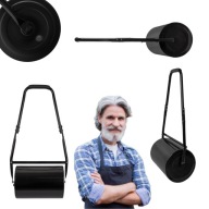 WALEC OGRODOWY DO TRAWY AERATOR UBIJAK TRAWNIKA GLEBY ZIEMI SOLIDNY DUŻY