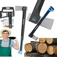 SIEKIERA ROZŁUPUJĄCA DO ŁUPANIA STAL HARTOWANA WŁÓKNO SZKLANE C2700 93 CM